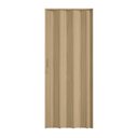 Ver imagem 1 de Porta Sanfonada de PVC 210cm x 72cm Plastporta Bcf Marrom/Carvalho Prata