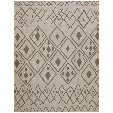 Tapete P/ Sala Serido 21645 Cream/Taupe 2,30X3,00 São Carlos