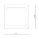 Ver imagem 3 de Plafon Led Embutir Quadardo 12w Branco Yamamura