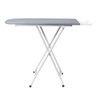 Mesa Tábua de Passar Roupas Dobrável Aço Resistente Tecido Térmico 3 Regulações - Branco -RPM - 1