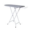 Mesa Tábua de Passar Roupas Dobrável Aço Resistente Tecido Térmico 3 Regulações - Branco -RPM - 2
