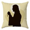 Ver imagem 4 de Kit 3 Capas Almofadas Jesus Cristo Salvador 45x45 Id Decor Natal