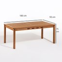 Ver imagem 3 de Conjunto 2 Bancos 2 Cadeiras 1 Mesa 180cm - Varanda Coberta/área Gourmet Traço