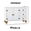 Ver imagem 4 de Balcão Cozinha Gabinete Pia Madeira Maciça Branco