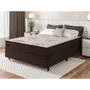 Ver imagem 1 de Cama Box Mônaco Casal c/ Molas Ensacadas 138x188x57 Marrom