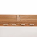 Ver imagem 6 de Conjunto com 2 Bancos, 2 Cadeiras com Braço e 1 Mesa 180cm Traço Marrom/Stain Jatobá/Areia