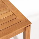 Ver imagem 7 de Conjunto com 2 Bancos, 2 Cadeiras com Braço e 1 Mesa 180cm Traço Marrom/Stain Jatobá/Areia