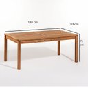 Ver imagem 3 de Conjunto 2 Bancos 2 Cadeiras 1 Mesa 180cm - Varanda Coberta/área Gourmet Traço