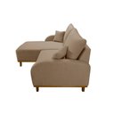 Ver imagem 6 de Sofá 2 Lugares com Chaise Lado Esquerdo 185cm em Linho Mercúrio