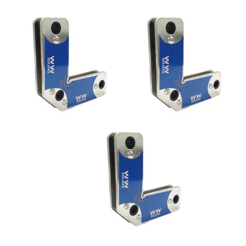 3 ESQUADROS MAGNETICOS PARA SOLDA 07KG