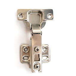 Kit 10 Dobradiças Reta Aço Inox 35mm para Armário Porta Tamanho:dobradiça 35mm - 3