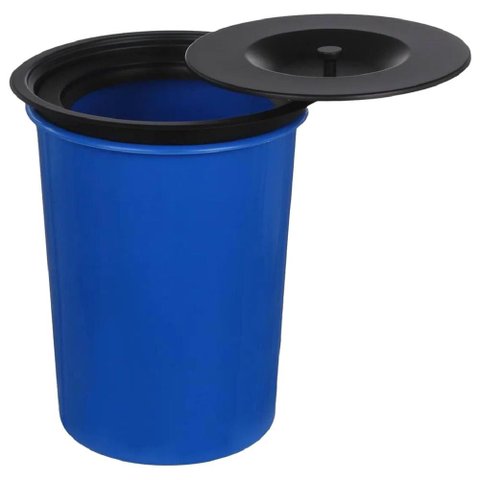 Lixeira de Aço Inox Embutir para Pia Bancada 5 Litros - Lix-001 - Stillus Home Lixeira de Emb para P