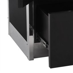 Fogão a Lenha Eclipse Dirireito Preto Chapa Vitroceramica N2 - 4