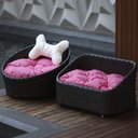 Ver imagem 4 de Cama Pet Chaise Pet Retangular Fibra Sintética Alumínio - Cão e Gato - Trama Original