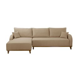 Sofá 3 Lugares com Chaise Lado Esquerdo 250cm em Linho Mercúrio - 4