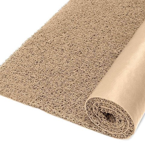 Rolo Capacho Vinil 12mm Bege Rm Decor 11,00 X 1,2m (13,2m²)