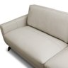 Sofá 3 Lugares para Sala Living 210cm Vults L08 Couro Off - Mpozenato - 5
