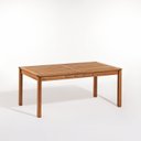 Ver imagem 7 de Conjunto para Sala de Jantar 1 Mesa 1 Banco e 4 Cadeiras Traço Marrom/Stain Jatobá/Corda Rami