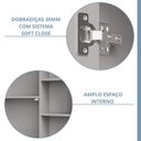 Ver imagem 6 de Espelheira para Banheiro 1 Porta Treviso Cinza/Platina