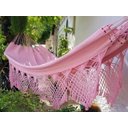 Ver imagem 2 de Rede de Descanso Dormir Casal Rosa Bebê Algodão 300kg Gigant