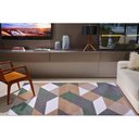 Ver imagem 2 de Tapete para Sala Classic Maiorca 24 Caramelo-Verde 2,00x3,00M - J Serrano