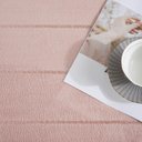 Ver imagem 4 de Cobertor Veneza Queen Manta Ultrasoft Premium Listrada Extra Macia - Rosê