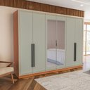 Ver imagem 1 de Guarda Roupa 6 Portas e 4 Gavetas com Espelho Valência