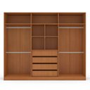 Ver imagem 5 de Guarda Roupa 6 Portas e 4 Gavetas com Espelho Valência