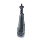 Ver imagem 3 de Adorno Imagem Nossa Senhora Aparecida Metal Prateado 9cm
