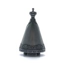 Ver imagem 4 de Adorno Imagem Nossa Senhora Aparecida Metal Prateado 9cm