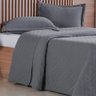 Kit Colcha Casal Miraggio New Soft 220x240cm Grafite - 2