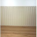 Ver imagem 4 de Painel Ripado Versátil Infantil: 01 Unid. 57x270cm Larg. - Areia - Talatto Painéis