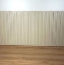 Ver imagem 4 de Painel Ripado Versátil Infantil: 01 Unid. 57x270cm Larg. - Areia - Talatto Painéis