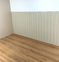 Ver imagem 2 de Painel Ripado Versátil Infantil: 01 Unid. 57x270cm Larg. - Areia - Talatto Painéis