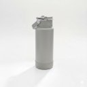 Ver imagem 1 de Garrafa Térmica Tr-008 1000ml Aço Inox com Protetor de Silicone:Cinza