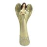 Anjo Dourado Rendado 21x9x6cm Estátua Decorativa - 1
