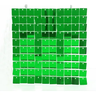 Kit 20 Placa Painel Shimmer Wall Muro Lantejoula Festa 30x30 Modelos:verde - 6