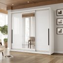 Ver imagem 1 de Guarda-Roupa 3 Portas de Correr 4 Gavetas com Espelho Valência