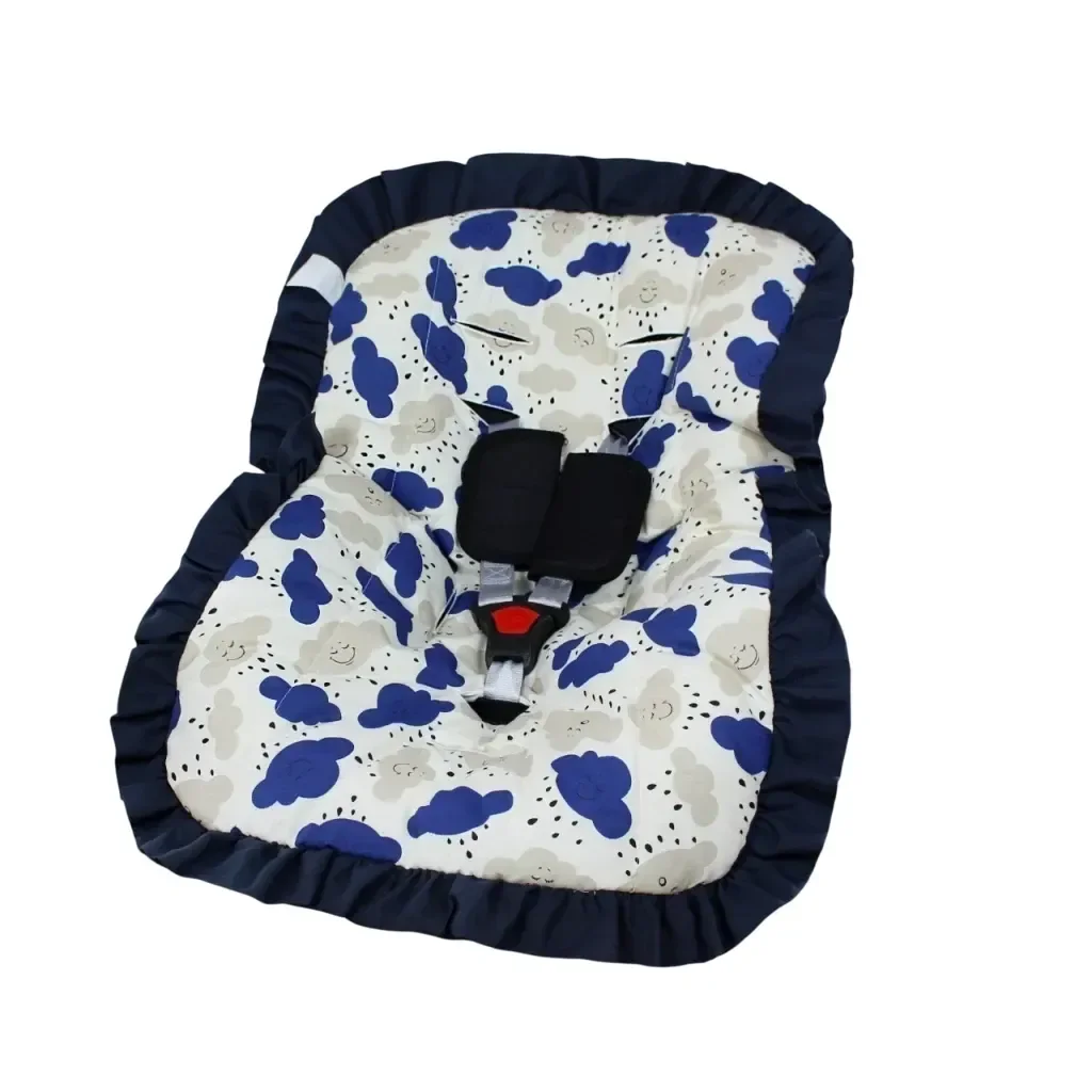 Capa de Bebê Conforto Mt - Nuvem Marinho