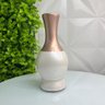 Vaso centro de mesa garrafa na cor cobre de cerâmica moderno - 3