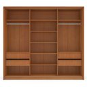 Ver imagem 4 de Guarda-Roupa 3 Portas de Correr 4 Gavetas com Espelho Valência
