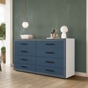 Branco/Azul