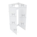 Ver imagem 6 de PROVADOR LOJA UNITÁRIO M72.2021.B (LOJA, ROUPAS, COMÉRCIO) MUNDI MOVEIS