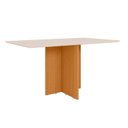 Ver imagem 4 de Mesa de Jantar Retangular 6 Lugares 160cm sem Cadeiras Helô Poliman Móveis