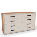 Ver imagem 2 de Cômoda para Quarto 8 Gavetas Valência