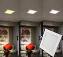 Ver imagem 3 de Painel Plafon Led Embutir Slim 15x15 12w Quadrado 6000k Branco Frio