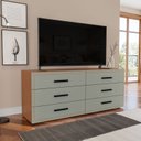 Ver imagem 1 de Cômoda 6 Gavetas Móveis 150,1cm 63,1cm 46cm Valência