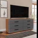 Ver imagem 1 de Cômoda 6 Gavetas Móveis 150,1cm 63,1cm 46cm Valência