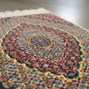 Ver imagem 3 de Tapete Clássico Oriental Mahi Bege 60x40 cm Tipo Persa