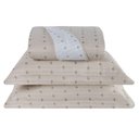 Ver imagem 1 de Cobre Leito King Decor Bordado 200 Fios 3 Peças - Avela